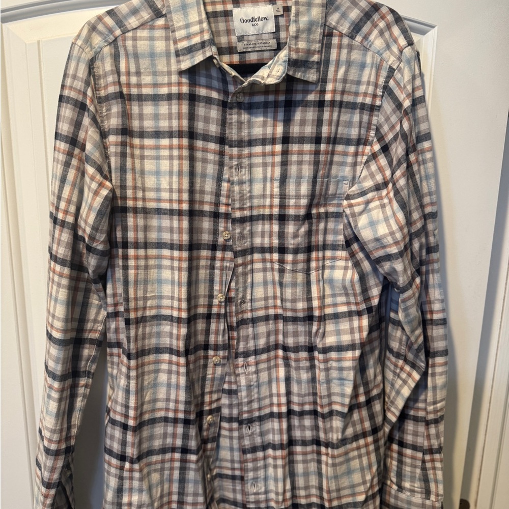 Goodfellow & Co Plaid Button-Up Shirt